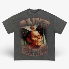 Saint Vanity 'HOQ' T-Shirt Grey (FW23) - SOLE SERIOUSS (1)