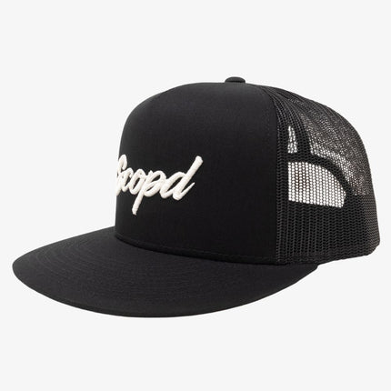 Scopd Trucker Snapback Hat 'Classic Logo' Black - SOLE SERIOUSS (1)