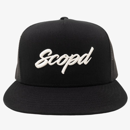 Scopd Trucker Snapback Hat 'Classic Logo' Black - SOLE SERIOUSS (2)