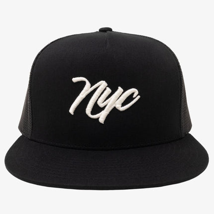 Scopd Trucker Snapback Hat 'NYC Logo' Black - SOLE SERIOUSS (2)