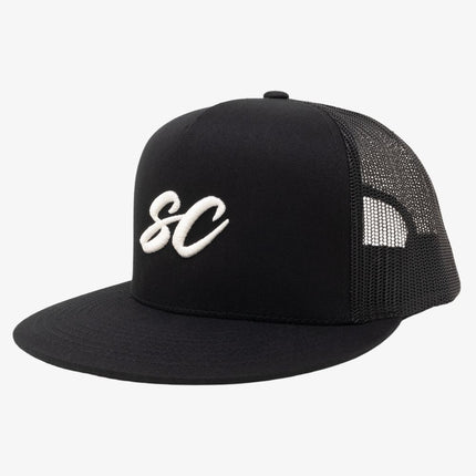 Scopd Trucker Snapback Hat 'SC Logo' Black - SOLE SERIOUSS (1)