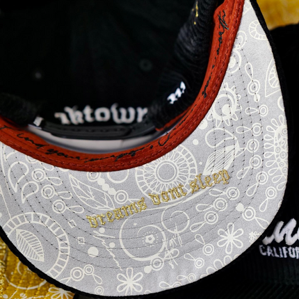 dvniel.luu 'OG O: Odyssey' Snapback Hat Black / Grey | SOLE SERIOUSS [3]