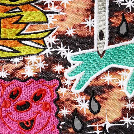 Supreme AOI Embroidered Hooded Work Jacket Flames (SS25)