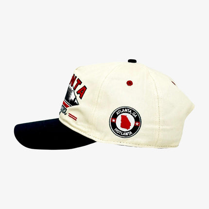 Shells Vintage Hat Co. 'Atlanta / The Hotlanta' 5-Panel Snapback White / Black | SOLE SERIOUSS [3]