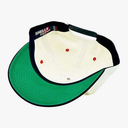 Shells Vintage Hat Co. 'Austin / The Silicon Hills' 5-Panel Snapback Cream / Black | SOLE SERIOUSS [5]
