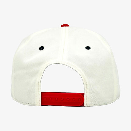 Shells Vintage Hat Co. 'Cincinnati / The Charlie Hustle' 5-Panel Snapback Cream / Red | SOLE SERIOUSS [4]