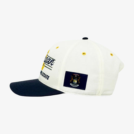 Shells Vintage Hat Co. 'Michigan / The Brady' Snapback Navy Blue | SOLE SERIOUSS [3]