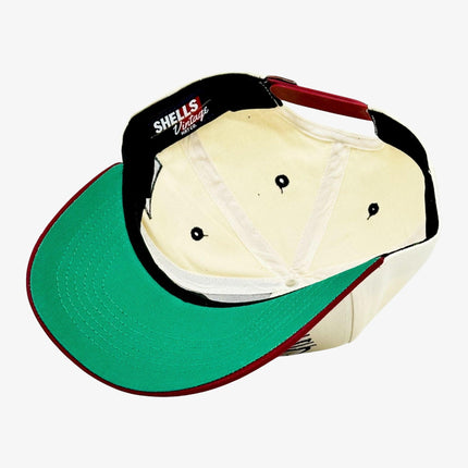 Shells Vintage Hat Co. 'South Carolina / The Willy B' 6-Panel Snapback Cream / Garnet | SOLE SERIOUSS [5]