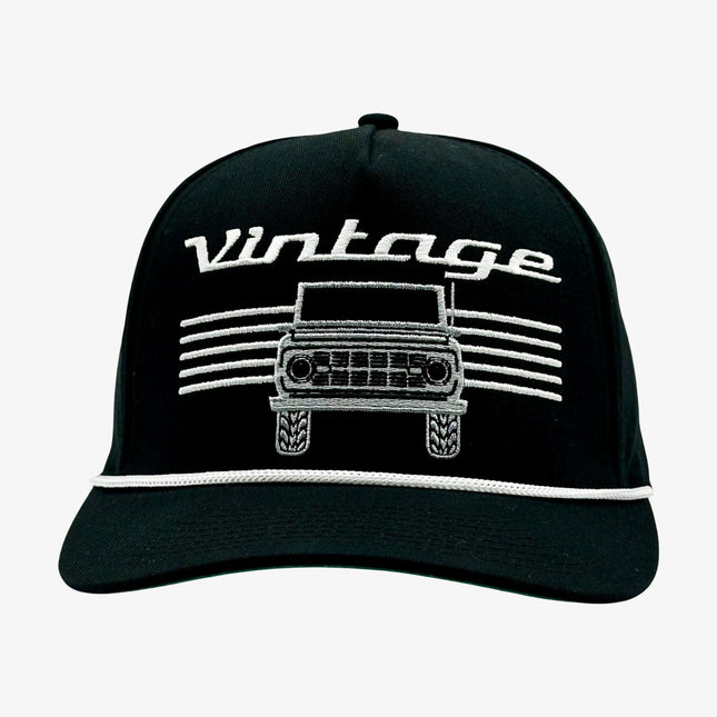 Shells Vintage Hat Co. 'Vintage Modern' Snapback Black | SOLE SERIOUSS [1]