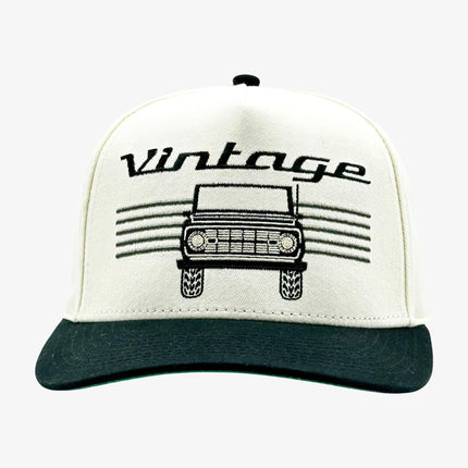 Shells Vintage Hat Co. 'Vintage Modern' Snapback Cream / Black | SOLE SERIOUSS [2]