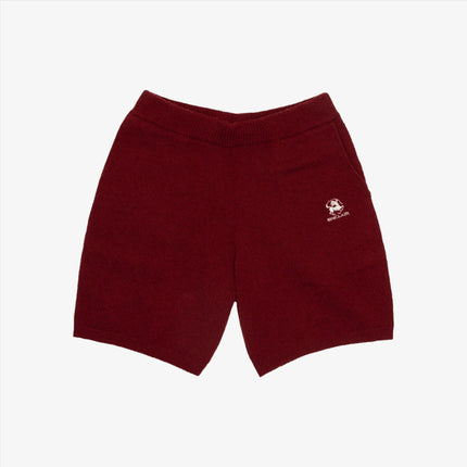 Sinclair 'Boucle' Shorts Burgundy - SOLE SERIOUSS (1)