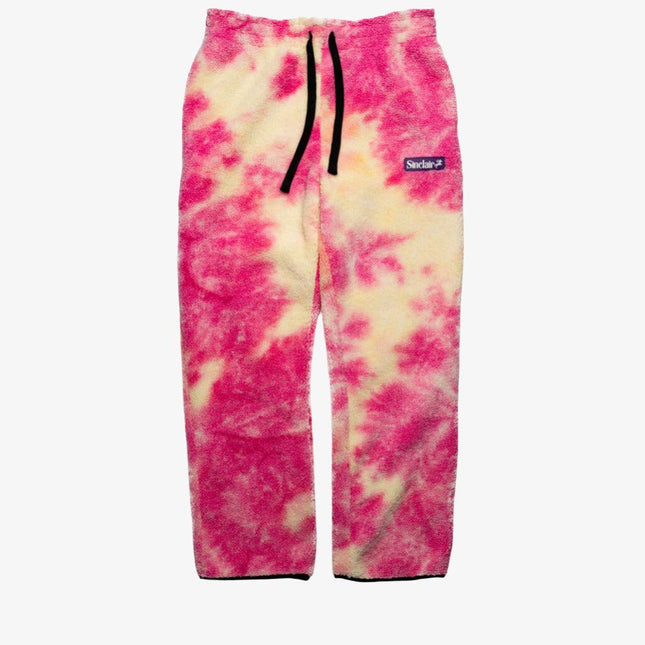 Sinclair Cozy Sherpa Sweatpants Tie Dye Pink - SOLE SERIOUSS (1)