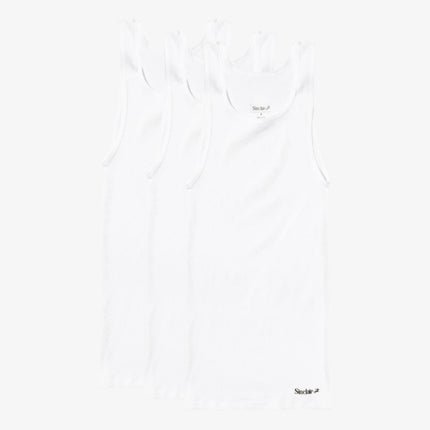 Sinclair 'Hat Trick' Tank Tops (3 Pack) White - SOLE SERIOUSS (1)