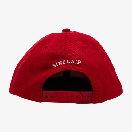 Sinclair 'IQ' Snapback Hat Red - SOLE SERIOUSS (3)