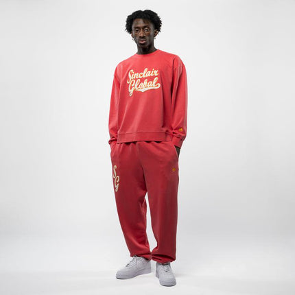 Sinclair 'Marinade' Sweatpants Red - SOLE SERIOUSS (3)