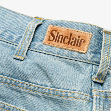 Sinclair Single Knee Rigid Cargo Denim Light Blue Wash - SOLE SERIOUSS (4)