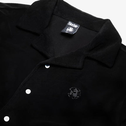 Sinclair Terry Button-Up Camp Shirt Black - SOLE SERIOUSS (3)