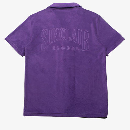 Sinclair Terry Button-Up Camp Shirt Purple - SOLE SERIOUSS (2)