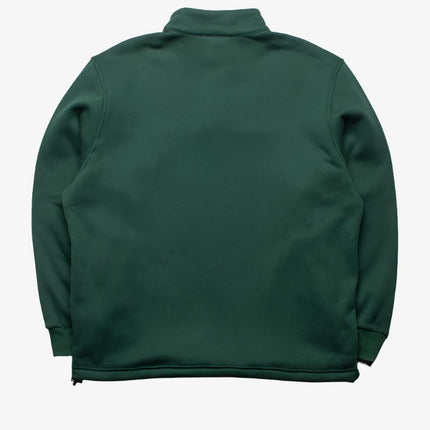 Sinclair 'Texture' Quarter Button Pullover Sweatshirt Forest Green - SOLE SERIOUSS (2)