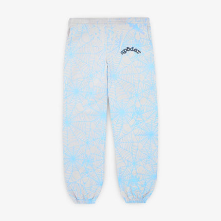 Sp5der 'AOP Web' Sweatpants Heather Grey (FW23) SP5-AOGRB-SW - SOLE SERIOUSS (1)