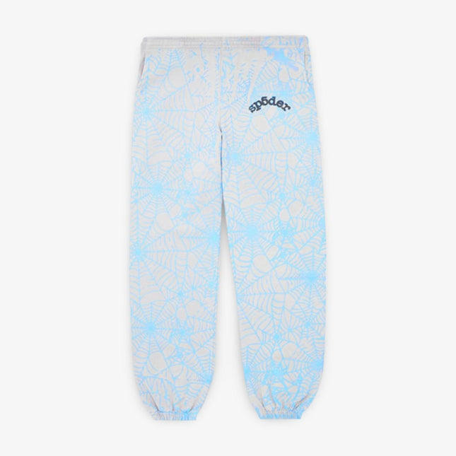 Sp5der 'AOP Web' Sweatpants Heather Grey (FW23) SP5-AOGRB-SW - SOLE SERIOUSS (1)