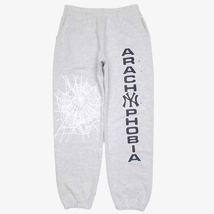 Sp5der 'Arach NY Phobia' Sweatpants Ash Grey (SS24) SP5-ASHNY-SWP - SOLE SERIOUSS (1)