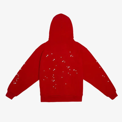 Sp5der 'Atlanta' Zip Up Hoodie Red (SS24) SS08FW24RED - SOLE SERIOUSS (2)