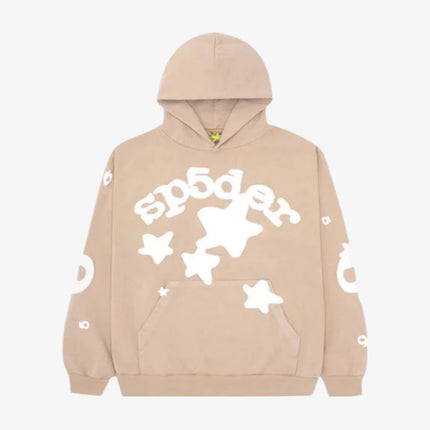 Sp5der 'Beluga' Pullover Hoodie Sand (SS23) SP5-SNDBEL-HD - SOLE SERIOUSS (1)