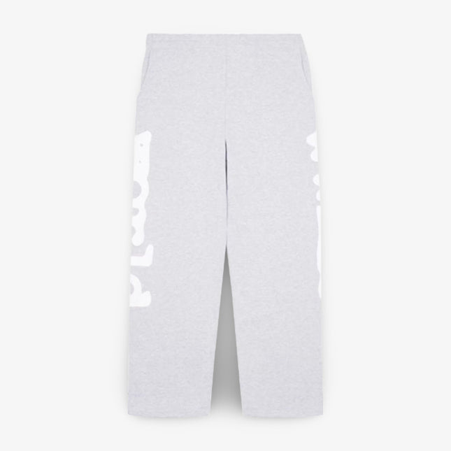 Sp5der 'Beluga' Straight Leg Sweatpants Heather Grey (SS24) SP5-WBEL-GRSP - SOLE SERIOUSS (1)