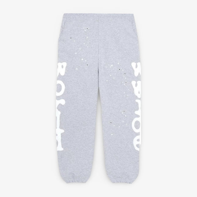 Sp5der 'Beluga' Sweatpants Heather Grey (SS23) SP5-BGSR-SPGR - SOLE SERIOUSS (1)