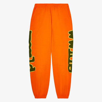 Sp5der 'Beluga' Sweatpants Orange (FW23) | SOLE SERIOUSS [1]