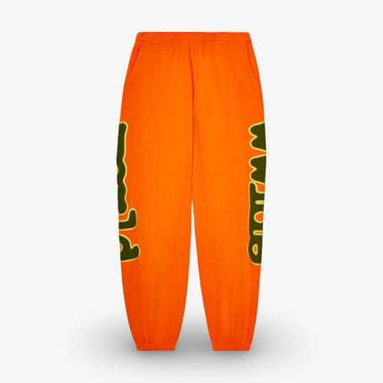Sp5der 'Beluga' Sweatpants Orange / Green FW23 - SOLE SERIOUSS (1)