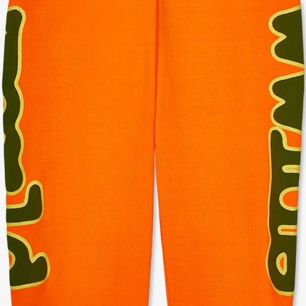 Sp5der 'Beluga' Sweatpants Orange / Green FW23 - SOLE SERIOUSS (3)