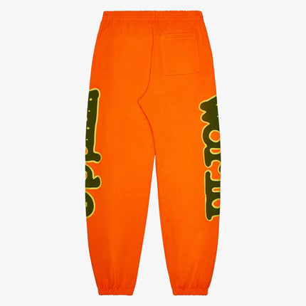 Sp5der 'Beluga' Sweatpants Orange / Green (FW23) SP5-BEL-SPORA - SOLE SERIOUSS (2)