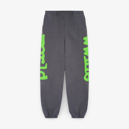 Sp5der 'Beluga' Sweatpants Slate Grey / Green (SS24) SP5-BEL-SLTGSP - SOLE SERIOUSS (1)