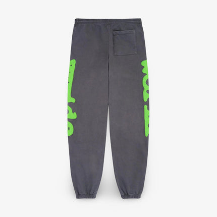 Sp5der 'Beluga' Sweatpants Slate Grey / Green (SS24) SP5-BEL-SLTGSP - SOLE SERIOUSS (2)