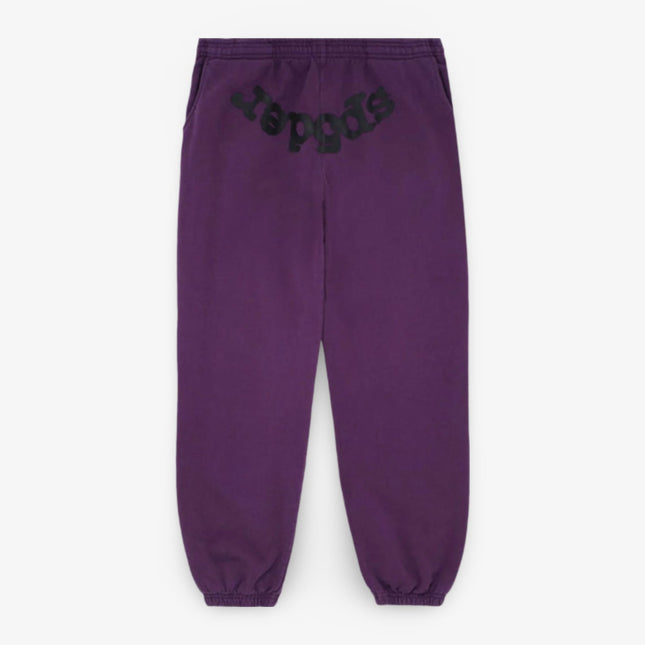 Sp5der 'Classic' Sweatpants Grape / Purple SS23 - SOLE SERIOUSS (1)