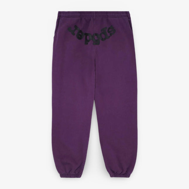 Sp5der 'Classic' Sweatpants Grape / Purple (SS23) SP5-8D-CLS-SWG - SOLE SERIOUSS (1)