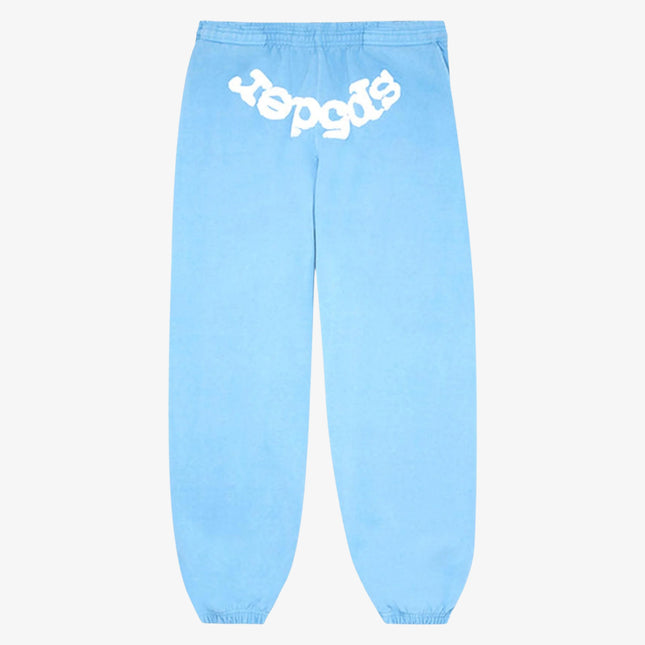 Sp5der 'Classic' Sweatpants Sky Blue (SS23) SP5-8D-CLS-SWBB - SOLE SERIOUSS (1)