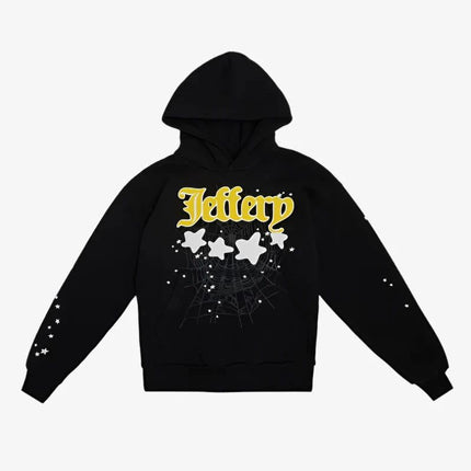 Sp5der 'Jeffery' Hoodie Black (SS24) - SOLE SERIOUSS (1)