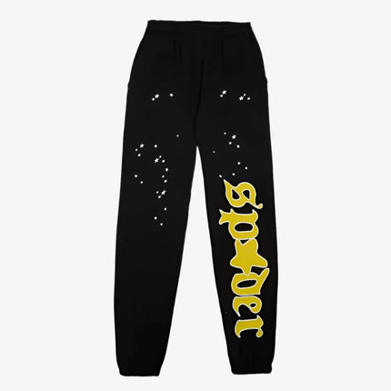 Sp5der 'Jeffery' Sweatpants Black (SS24) P17FW24BLK - SOLE SERIOUSS (1)