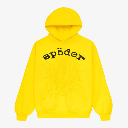 Sp5der 'Legacy' Hoodie Yellow (SS24) M01SS001W2YB - SOLE SERIOUSS (1)