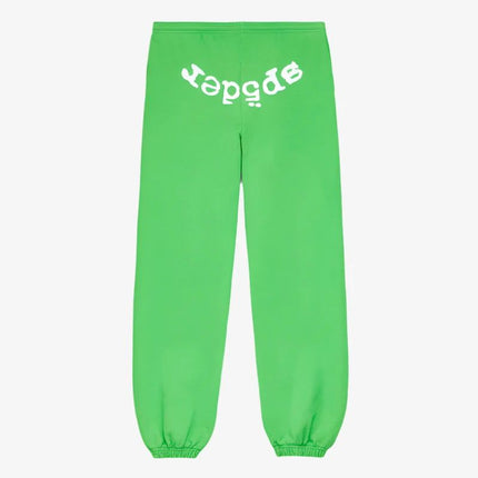 Sp5der 'Legacy' Sweatpants Green (SS24) M01SS002W2GW - SOLE SERIOUSS (1)