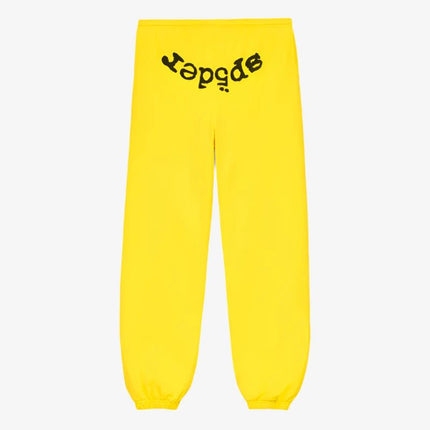 Sp5der 'Legacy' Sweatpants Yellow (SS24) M01SS002W2YB - SOLE SERIOUSS (1)