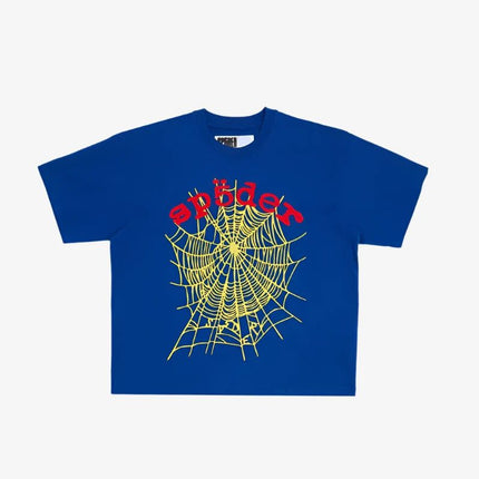 Sp5der 'OG Logo V2 HW' Tee Navy (FW24) T07FW24NVY - SOLE SERIOUSS (1)