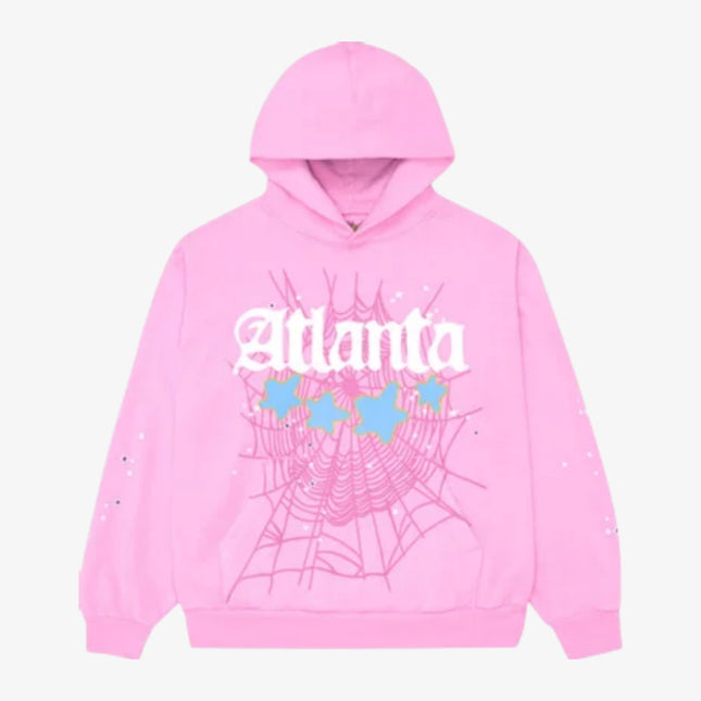 Sp5der 'OG Web Atlanta' Pullover Hoodie Pink SS23 - Atelier-lumieres Cheap Sneakers Sales Online (1)