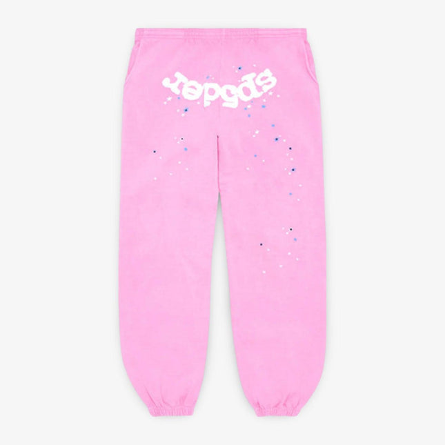 Sp5der 'OG Web Atlanta' Sweatpants Pink (SS23) SP5-ATL-SWLP - SOLE SERIOUSS (1)