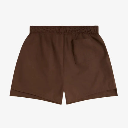 Sp5der 'OG Web' Double Layer Short Brown (SS24) M04SH001W2DB - SOLE SERIOUSS (3)