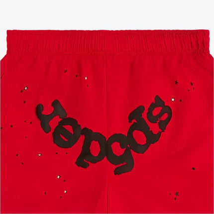 Sp5der 'OG Web' Double Layer Short Red (SS24) M04SH001W2RD - SOLE SERIOUSS (2)