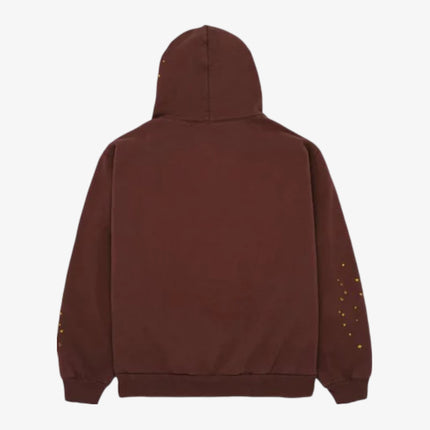 Sp5der 'OG Web' Pullover Hoodie Brown / Pink (FW22) SP5-8D-WEB-HBR - SOLE SERIOUSS (2)